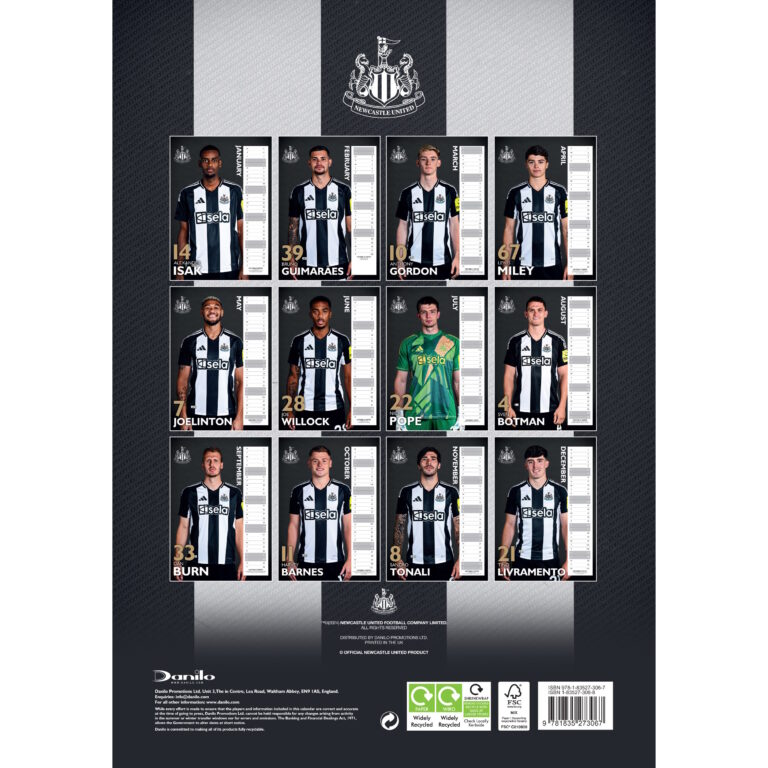 Newcastle 2025 Calendar