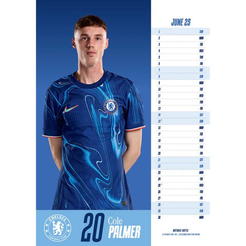 Chelsea 2025 Calendar