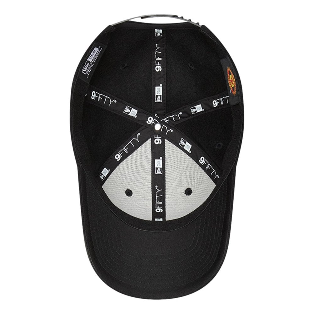 New Era - Manchester United 9FIFTY Stretch Snap Fleece Cap Black