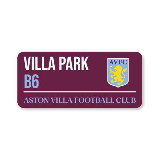 ASTON VILLA – STREET SIGN