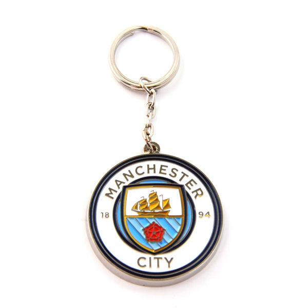 Manchester City Crest Keyring