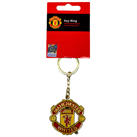 Manchester United Crest Keyring