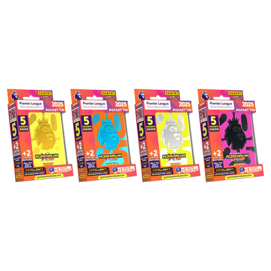 2024-25 PANINI ADRENALYN XL PREMIER LEAGUE CARDS – POCKET TIN