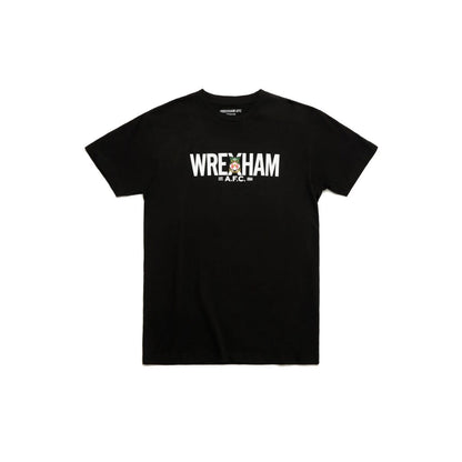 Wrexham Black Logo Tee